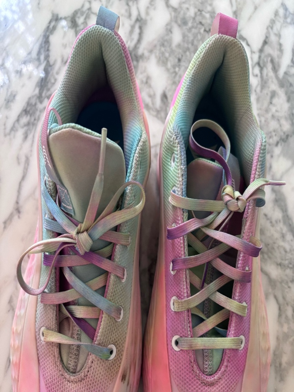 size 7 Adidas AE 1 Low Cotton Candy 3SSB PE Anthony Edwards Basketball JR3915
